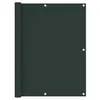 Image de vidaXL Balkonscherm 120x300 cm oxford stof donkergroen135004