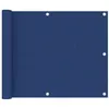Image de vidaXL Balkonscherm 75x300 cm oxford stof blauw135008
