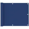 Image de vidaXL Balkonscherm 75x600 cm oxford stof blauw135011