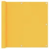 Image de Écran de balcon Jaune 90x300 cm Tissu Oxford