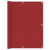 Image de vidaXL Balkonscherm 120x300 cm oxford stof rood135040