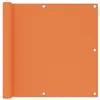 Image de vidaXL Balkonscherm 90x500 cm oxford stof oranje135050