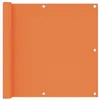 Image de vidaXL Balkonscherm 90x600 cm oxford stof oranje135051