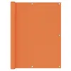 Image de Écran de balcon Orange 120x400 cm Tissu Oxford