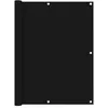Image de vidaXL Balkonscherm 120x400 cm oxford stof zwart135065