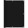 Image de vidaXL Balkonscherm 120x500 cm oxford stof zwart135066