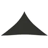 Image de vidaXL Voile de parasol Tissu Oxford triangulaire 3,5x3,5x4,9 m