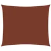 Image de vidaXL Voile de parasol tissu oxford rectangulaire 3,5x5 m terre cuite