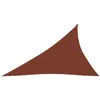 Image de vidaXL Voile de parasol Tissu Oxford triangulaire 4x5x6,4m Terre cuite