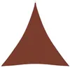 Image de vidaXL Voile de parasol Tissu Oxford triangulaire 6x6x6 m Terre cuite