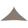 Image de Parasol droit triangulaire 350 x 350 vidaxl mat en acier