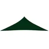 Image de vidaXL Voile de parasol Tissu Oxford triangulaire 4x4x5,8 m Vert foncé