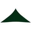Image de vidaXL Voile de parasol Tissu Oxford triangulaire 5x6x6 m Vert foncé
