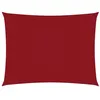 Image de vidaXL Voile de parasol Tissu Oxford rectangulaire 2,5x3 m Rouge