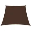 Image de vidaXL Zonnezeil trapezium 2/4x3 m oxford stof bruin135846