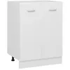 Image de Armoire de plancher Blanc 60x46x81,5 cm Bois d ingénierie