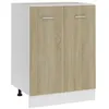 Image de vidaXL Onderkast Lyon 60x46x81,5 cm bewerkt hout sonoma eikenkleurig801191