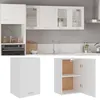 Image de Armoire suspendue Blanc 39,5x31x60 cm Bois d ingénierie