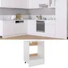 Image de Armoire à four Blanc 60x46x81,5 cm Bois d’ingénierie