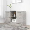 Image de Buffet Gris béton 120x30,5x70 cm Bois d ingénierie
