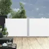Image de vidaXL Tuinscherm uittrekbaar 170x1200 cm cràme313394