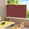 Image de vidaXL Tuinscherm uittrekbaar 180x300 cm bruin313402