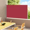 Image de vidaXL Tuinscherm uittrekbaar 180x300 cm rood313404