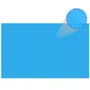 Image de Couverture de piscine rectangulaire 800x500 cm PE Bleu