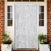 Image de Moustiquaire Gris clair et gris foncé 100x220 cm Chenille