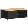 Image de vidaXL Salontafel 90x50x37 cm massief ruw mangohout323136