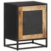 Image de vidaXL Nachtkastje 40x30x50 cm ruw mangohout323146