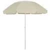 Image de vidaXL Parasol de Plage Abri de Soleil Parasol de Jardin Parasol de Patio Terrasse Extérieur Anti-UV Anti-décoloration Jaune 314715
