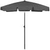 Image de vidaXL Parasol de Plage Abri de Soleil Parasol de Jardin Parasol de Patio Terrasse Extérieur Anti-UV Anti-décoloration 314721