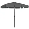 Image de vidaXL Parasol de Plage Abri de Soleil Parasol de Jardin Parasol de Patio Terrasse Extérieur Anti-UV Anti-décoloration 314729