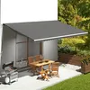 Image de Tissu de remplacement pour auvent Anthracite 6x3,5 m