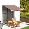 Image de Tissu de remplacement pour auvent Marron 3x2,5 m