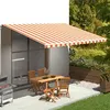 Image de vidaXL Vervangingsdoek voor luifel 5x3,5 m geel en oranje312022