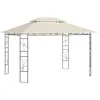 Image de vidaXL Prieel 160 g/m² 4x3x2,7 m cràmekleurig313915
