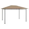 Image de vidaXL Belvédère Tonnelle de Jardin Pavillon d'Extérieur Tente de Réception Chapiteau de Jardin Pique-niques 384x281x270 cm 313922