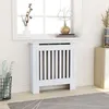 Image de vidaXL Cache-radiateur MDF Blanc 78 cm 325559