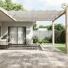 Image de vidaXL Auvent Vertical Ecran de Protection Ecran d'Intimité de Balcon Auvent de Patio Jardin Extérieur Blanc 140x420 cm 148166