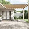 Image de vidaXL Luifel verticaal 60x1200 cm oxford stof taupe148401