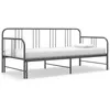 Image de Canape convertible vidaxl 2 places gris 90 x 200 x 88 cm