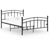 Image de vidaXL Bedframe metaal zwart 200x200 cm324985