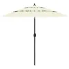Image de vidaXL Parasol de Jardin à 3 niveaux avec Mât en Aluminium, Pare-soleil de Patio, Abri de Soleil, Parasol de Plage Terrasse, 313860