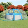 Image de vidaXL Dôme de Piscine Ovale Couverture de Piscine Pavillon de Piscine Tente de Piscine Jardin Extérieur Arrière-cour 530x410x205 cm