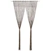 Image de vidaXL Gordijn macramé 140x240 cm katoen taupe323979