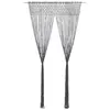 Image de vidaXL Gordijn macramé 140x240 cm katoen antraciet323991