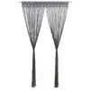 Image de vidaXL Gordijn macramé 140x240 cm katoen antraciet323993