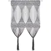 Image de vidaXL Gordijn macramé 140x240 cm katoen antraciet323996